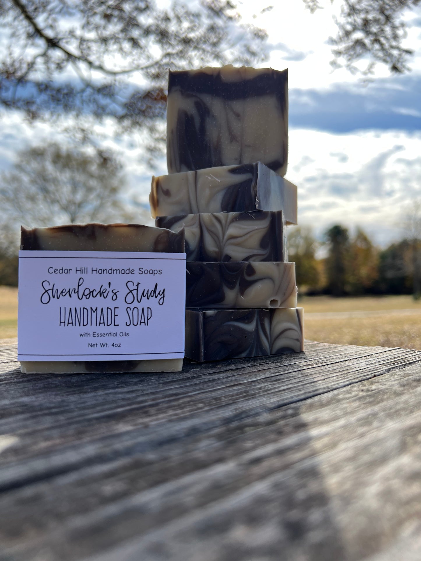 Handmade Soap Sherlock Scented