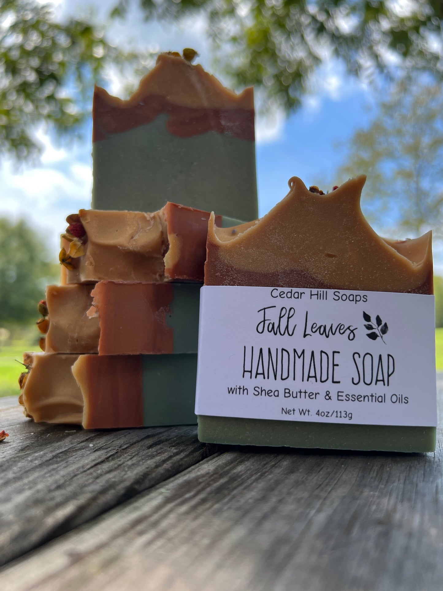 Fall Leaves Natural Soap