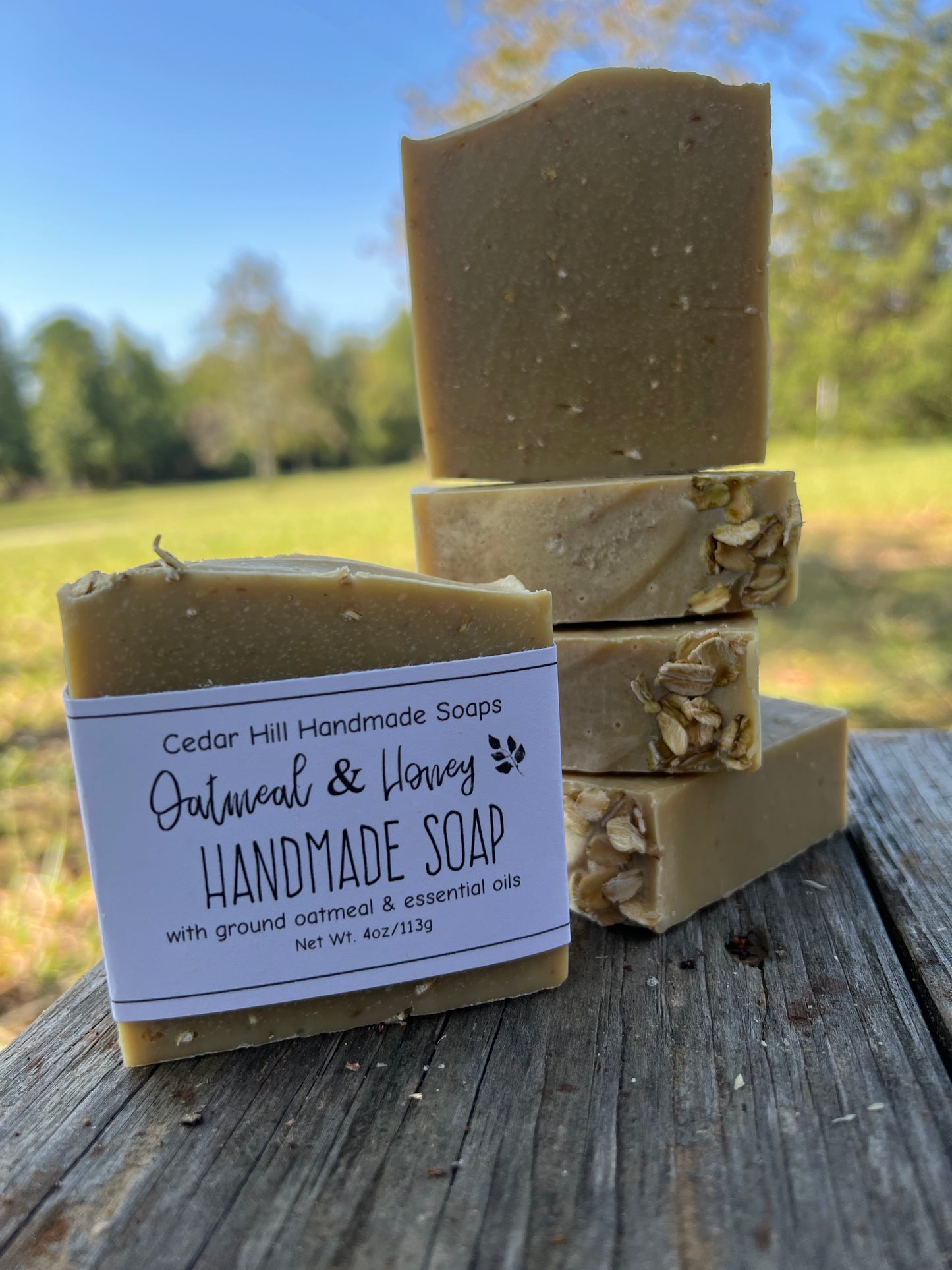 Oatmeal & Honey Natural Soap